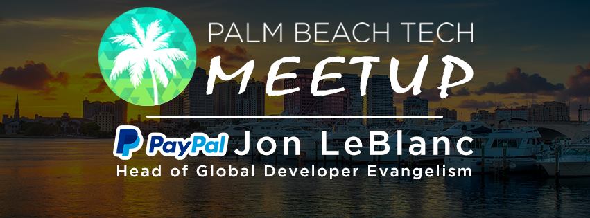Join us for Palm Beach Tech’s monthly Meetup tomorrow