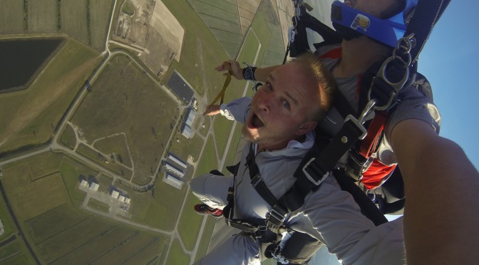 I jumped out of a perfectly good plane at Skydive Spaceland
