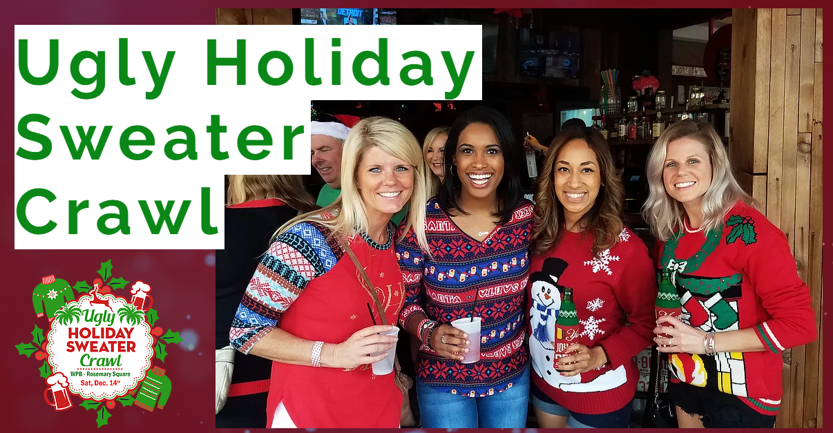 Event: Rosemary Square Ugly Sweater Crawl