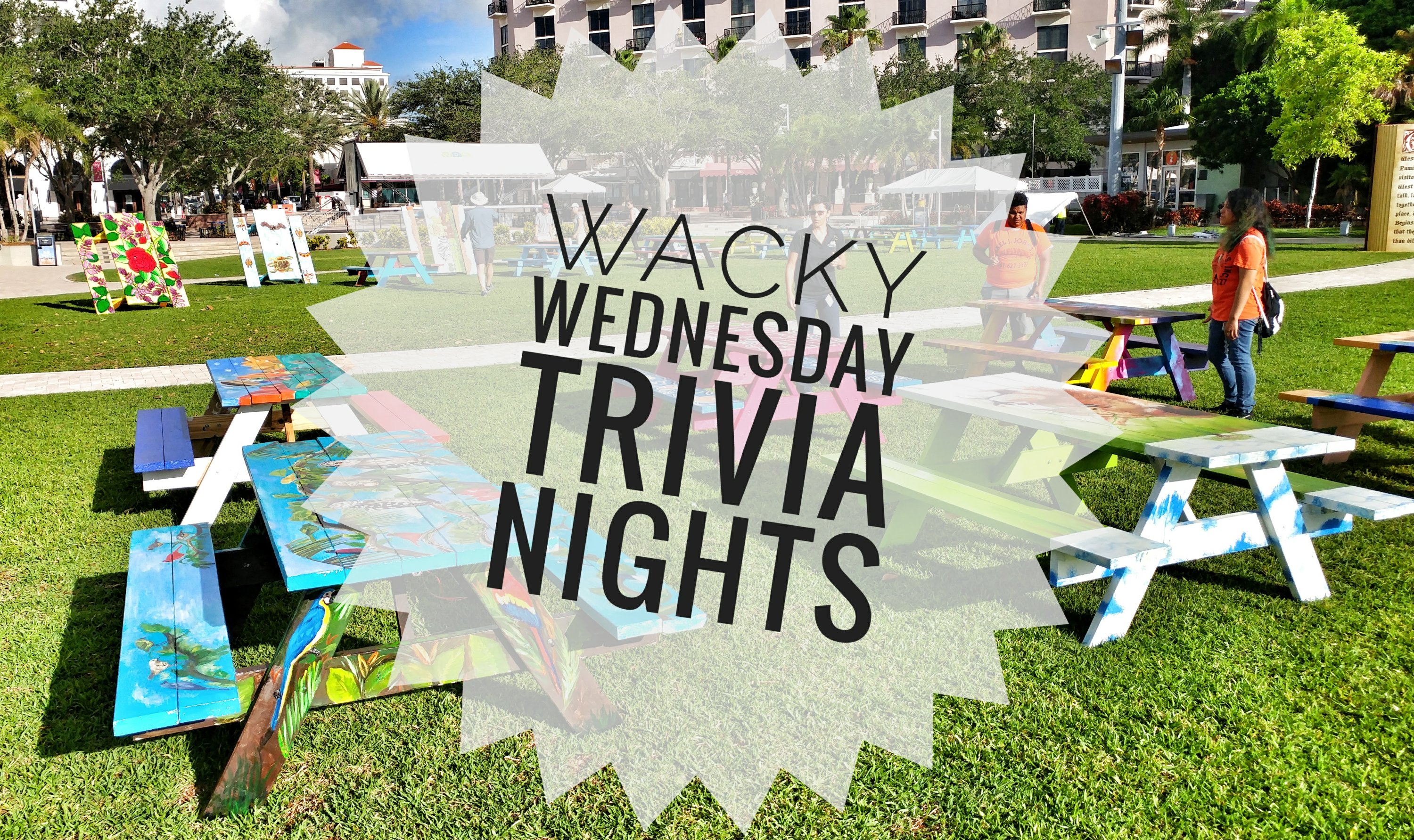 Wacky Wednesday Trivia starting at the Waterfront Tomorrow