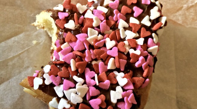 A Sweet, Sweet Valentines menu at Dunkin Donuts